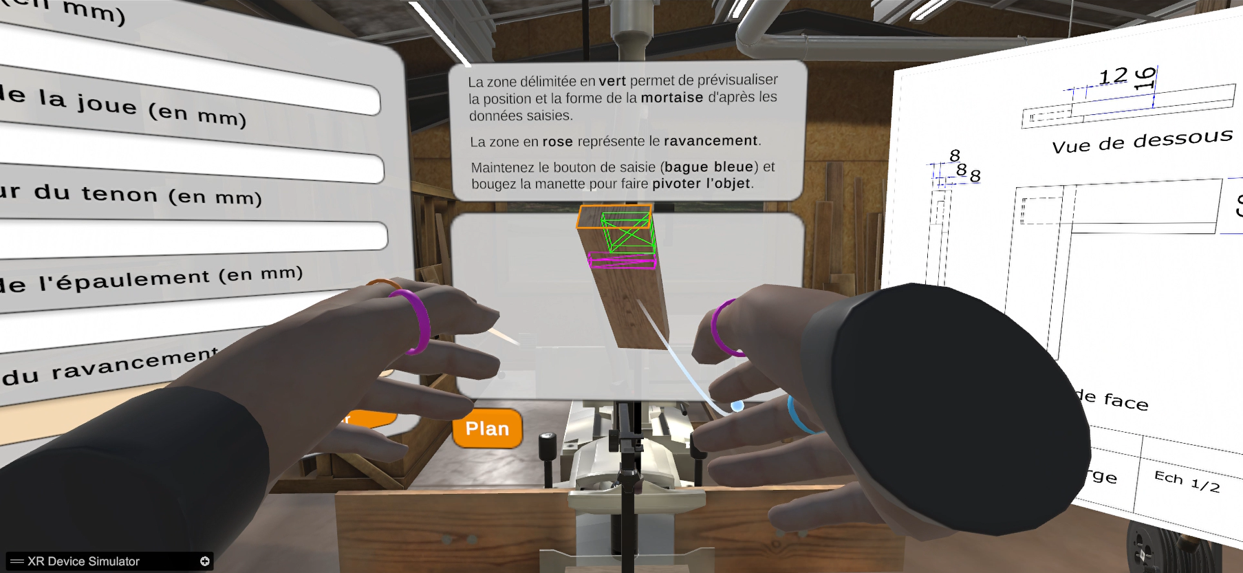 Menuiserie gameplay 2